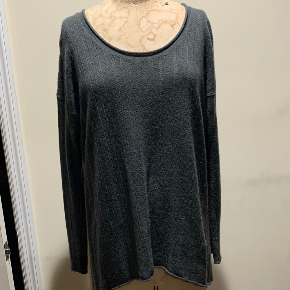 Kokun Cashmere sweater Gray Size L